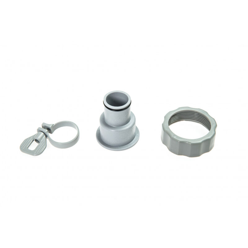 Ugello Di Scarico Per Piscina STEINBACH S1 – Attacco 32/38mm E 1 1/2″ Filetto Interno – Bianco