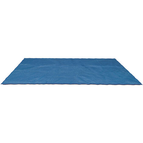 Intex – Bâche à bulles pour piscine rectangulaire 4,00 x 2,00 m – Épaisseur 120 microns – Polyéthylène bleu – Limite déperdition chaleur