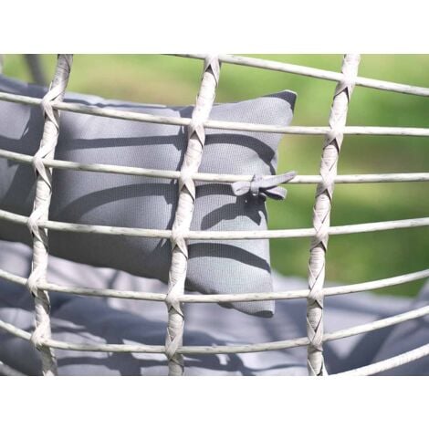 Fauteuil suspendu London Gris - Jardideco