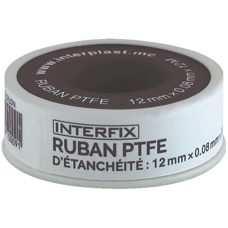 Rouleau de téflon 12 mm x 12 m - Fitt