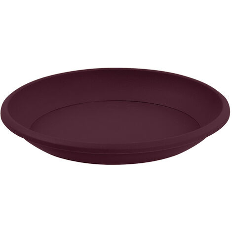 Soucoupe Osaka Ø 38 cm pour pot Osaka Ø 50 cm - Rouge bourgogne - Eda