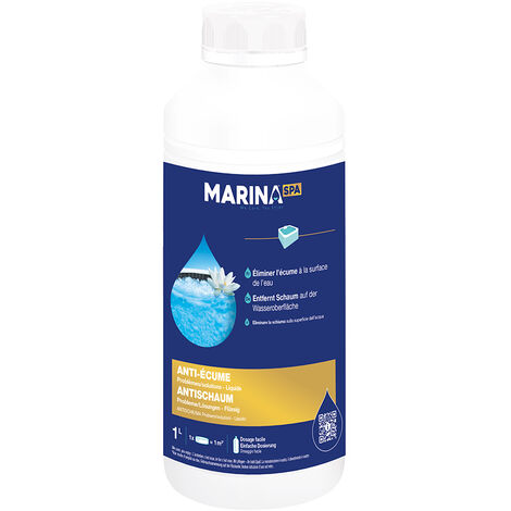 Anti-écume liquide Marina Spa 1 litre - 1 litre (1/2)
