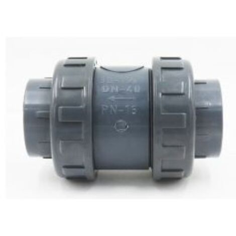 Clapet anti-retour à ressort PVC pression Ø 63 mm - Fitt