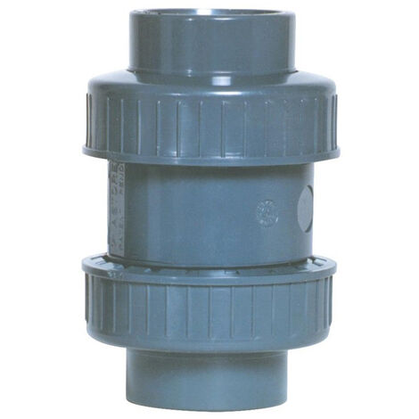 Clapet anti-retour à boule PVC pression à coller Ø 63 mm - Fitt