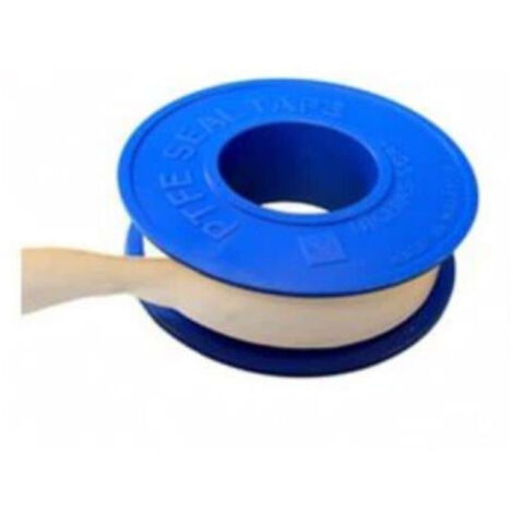 Rouleau de téflon 25 mm longueur 12 m – Étanchéité raccords PVC jusqu'à 15 bars – Ruban 100% PTFE pour piscines