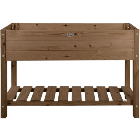 Carré potager en bois marron L - Esschert Design (1/3)
