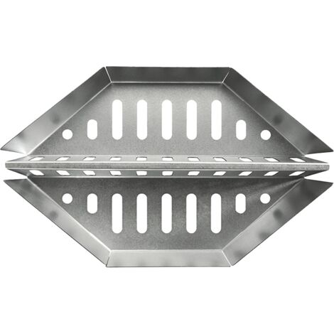 Napoleon – Lot de 2 paniers à charbon pour barbecue rond 57cm – Acier aluminisé – Cuissons indirectes et directes – Zones de chaleur supplémentaires