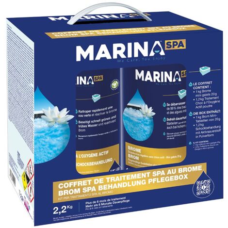 Coffret de traitement brome pour spa - Marina Spa