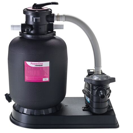 Hayward – Filtre à sable 6 m³/h – Cuve polyéthylène 400 mm – Débit max 6 m³/h – Pour piscines jusqu'à 24 m³