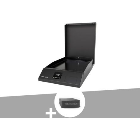 Plancha électrique Cooking + Housse de protection - Forge Adour (1/3)