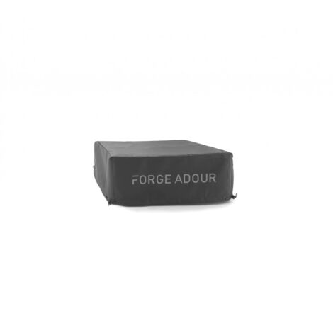 Forge Adour – Housse de barbecue pour plancha Cooking – Dimensions 37,5 x 56 x 14,5 cm – Polyester tissé étanche – Protection contre intempéries et UV