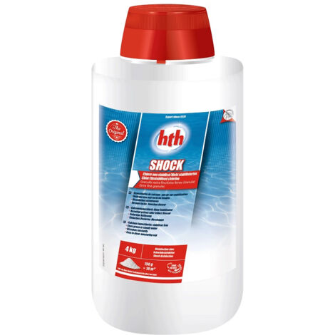 HTH Shock - Chlore non stabilisé Poudre 4 kg