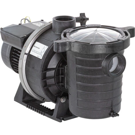 Pentair – Pompe pour piscine 1,5 CV – Débit max 22 m³/h – Monophasée – Compatible traitement au sel – Panier filtrant XL pour nettoyage prolongé