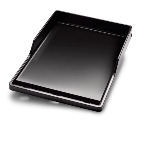 Plancha en fonte émaillée 30 x 45,5 cm – Compatible barbecues Napoléon Prestige et Rogue – Surface anti-adhésive avec rebords hauts