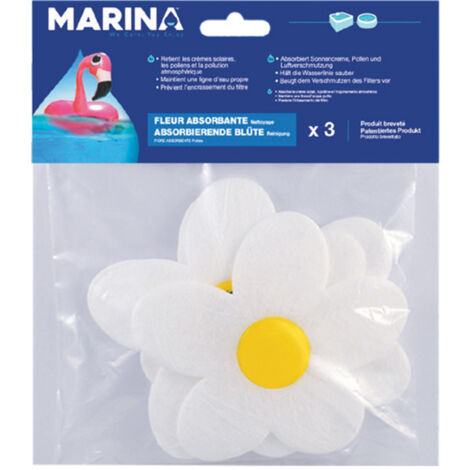 Lot de 3 fleurs absorbantes - Marina