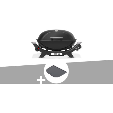 Barbecue à gaz Q 2100N noir + Plancha (1/2) - Weber (1/5)