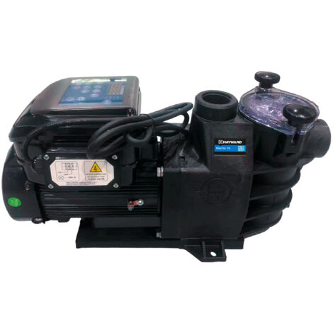Hayward – Pompe à vitesse variable 1 CV – Débit max 15 m³/h – Économie d'énergie jusqu'à 85% – Compatible traitement au sel - VS 1 CV