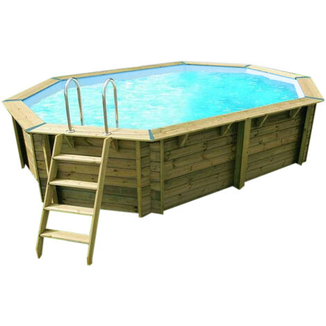 Ubbink Bâche à bulles pour piscine bois SunWater Ø 3,60 x 1,20 m 