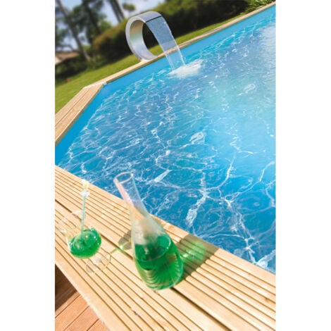 Liner seul Bleu pour piscine bois Azura Ø 4,10 x 1,20 m - Ubbink