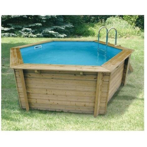 Liner seul Bleu pour piscine bois Azura Ø 4,10 x 1,20 m - Ubbink