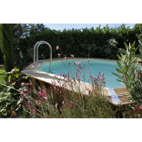 Liner seul Bleu pour piscine bois Azura Ø 4,10 x 1,20 m - Ubbink