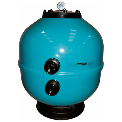 Astralpool – Filtre à sable 500 mm 9 m³/h – Débit max 9 m³/h – Capacité sable 95 kg – Vanne 6 voies – Résine thermoplastique injectée (1/2)