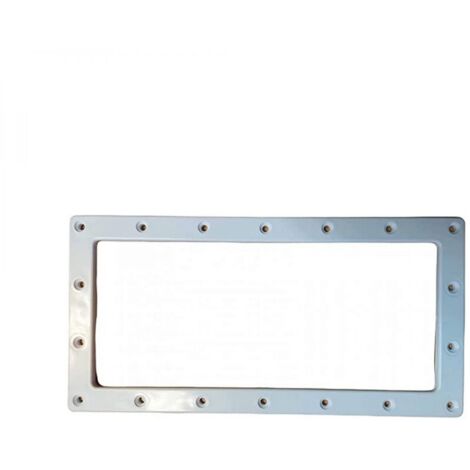 Hayward – Bride grande meurtrière pour skimmer de piscine – Dimensions 455 x 215 mm – Plastique ABS blanc – Entraînement à vis 70 mm