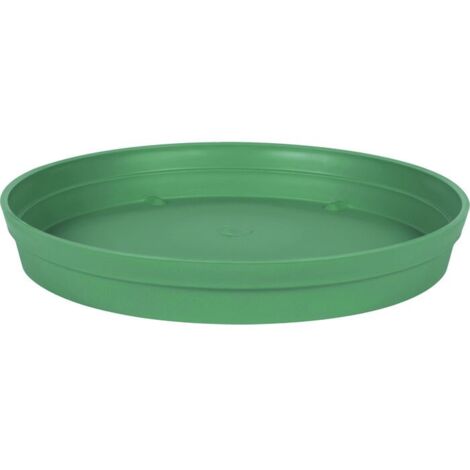 Soucoupe STYLE Ø34,5 pour Pot Ø48 et vase haut - Vert Laurier - EDA