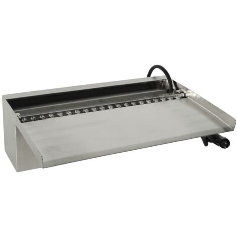 Cascade Niagara LED de jardin 30 cm Argenté 1312124 Ubbink
