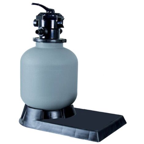 Ubbink – Filtre à sable 400 mm 6,5 m³/h – Cuve polyéthylène – Pression max 3,5 bar – Raccord 1 ½ pouce – Manomètre inclus (1/7)