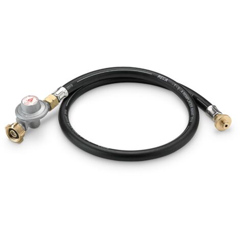 Weber – Kit adaptateur gaz pour barbecue – Tuyau flexible 1,5m – Filetage plomberie – Compatible bouteilles 13kg – Installation rapide