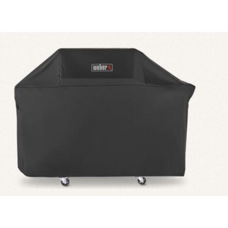 Weber – Housse barbecue à gaz Genesis 300 – Protection intempéries – 100% polyester – Sangles de fixation – Traitement anti-UV