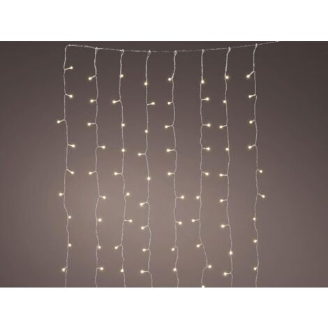 Guirlande extérieure LED blanc chaud pour parasol fixe - Jardideco (1/3)