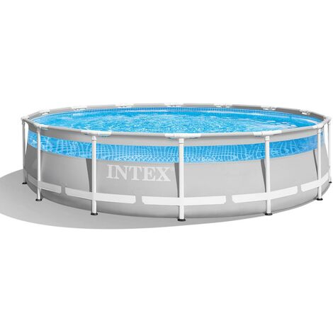 Piscine tubulaire Prism avec fenêtre - Intex