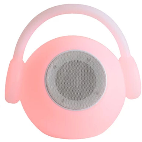 Enceinte d'extérieur lumineuse LED portative - Jardideco