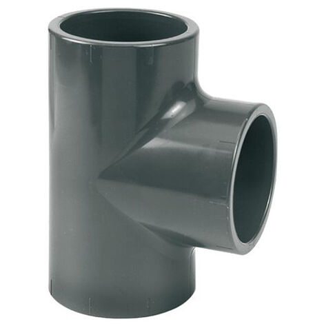 Té égal PVC pression 90° Ø 63 mm - Fitt