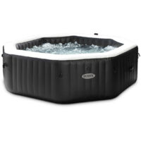 Intex – Spa gonflable octogonal 6 places – 140 diffuseurs à bulles et 6 jets massants – Dimensions 218 x 71 cm – Contenance 1098 L