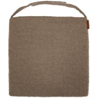 Galette de chaise Solfia 40x40cm café - Hespéride