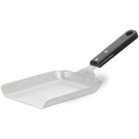 Le Marquier – Spatule inox pour plancha – Dimensions 15 x 31 cm – Poids 500 g – Manipulation précise des aliments