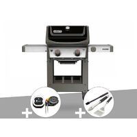 Barbecue gaz Weber Spirit II E-210 GBS + Thermomètre iGrill 3 + Kit ustensiles 3 pièces Better