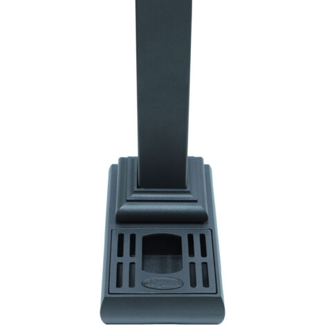 Colonne à Eau De Jardin-Fontaine De Jardin 40 Cm Acier Inoxydable Rond SHL24336 - Jardin