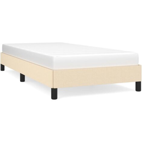 Lit Crème 100x200 Tissu (1/5)