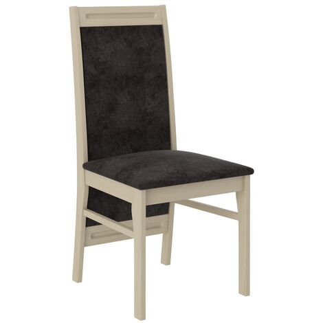 Chaise en bois clair sonoma et tissu Komba-Tissu 27111 (1/4)
