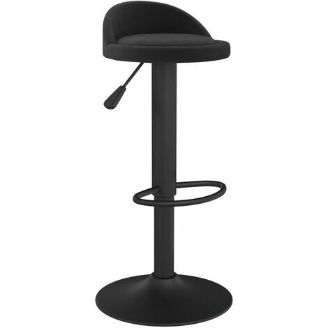 Tabouret de bar Noir Velours Ruza (1/5)