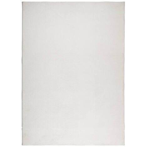 Tapis IZA poils courts style scandinave crème 240x340 (1/5)