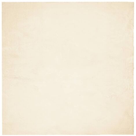 Tapis HUARTE à poils courts doux et lavable crème 240x240 (1/5)