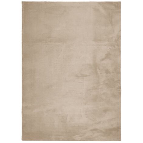 Tapis HUARTE à poils courts doux et lavable sable 200x280 (1/5)
