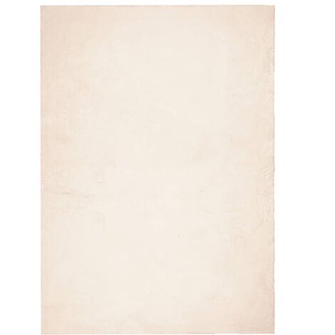 Tapis HUARTE à poils courts doux et lavable beige 160x230 (1/5)