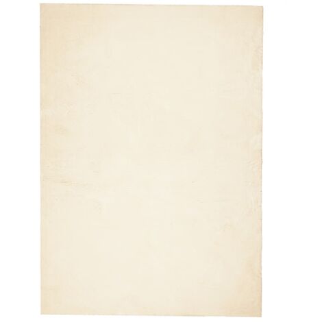 Tapis HUARTE à poils courts doux et lavable crème 200x280 (1/5)