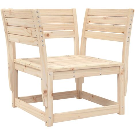Chaises de jardin bois massif de pin (1/5)